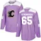 Purple Youth William Stromgren Authentic Calgary Flames Fights Cancer Practice Jersey