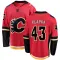 Red Men's Adam Klapka Breakaway Calgary Flames Home Jersey