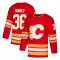 Red Men's Aydar Suniev Authentic Calgary Flames Alternate Jersey