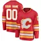 Red Men's Custom Breakaway Calgary Flames Alternate Jersey