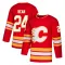 Red Men's Jake Bean Authentic Calgary Flames Alternate Jersey