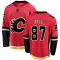 Red Men's Parker Bell Breakaway Calgary Flames Home Jersey