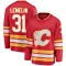 Red Men's Rejean Lemelin Breakaway Calgary Flames Alternate Jersey