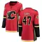 Red Women's Connor Zary Breakaway Calgary Flames Home Jersey