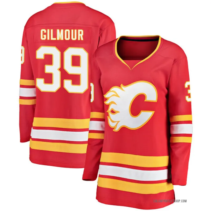 Red Women's Doug Gilmour Breakaway Calgary Flames Alternate Jersey