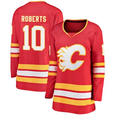 Red Women's Gary Roberts Breakaway Calgary Flames Alternate Jersey
