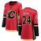 Red Women's Jake Bean Breakaway Calgary Flames Home Jersey