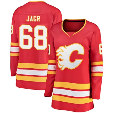 Red Women's Jaromir Jagr Breakaway Calgary Flames Alternate Jersey