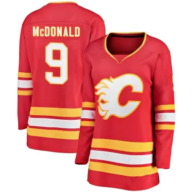 Red Women's Lanny McDonald Breakaway Calgary Flames Alternate Jersey