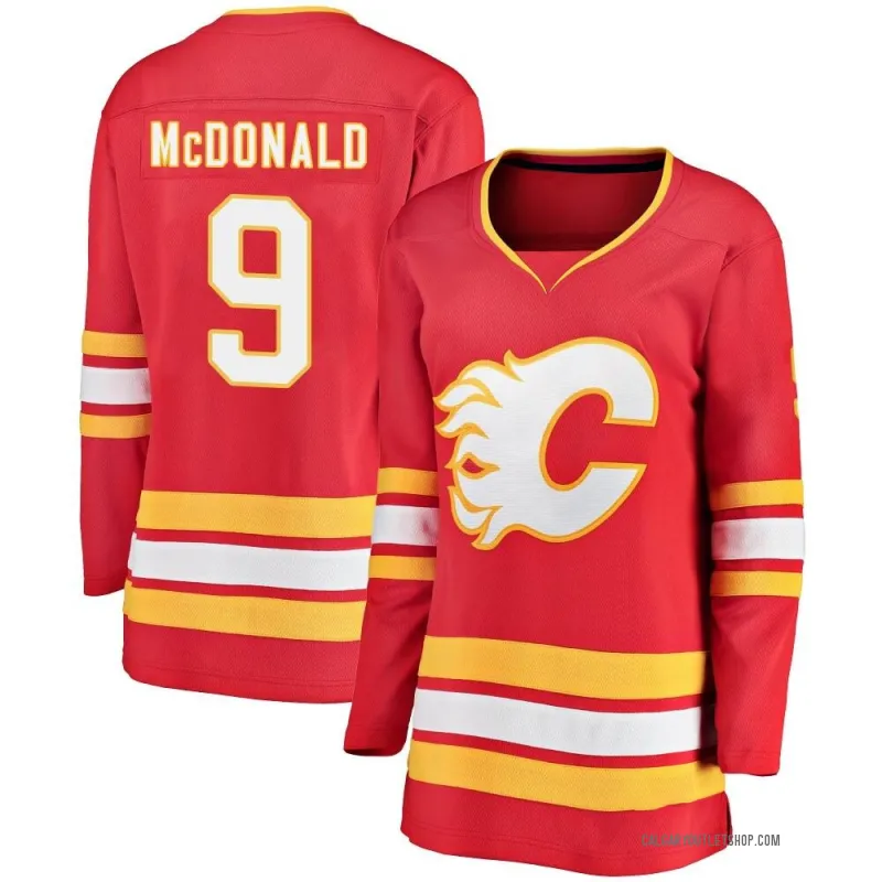 Red Women's Lanny McDonald Breakaway Calgary Flames Alternate Jersey