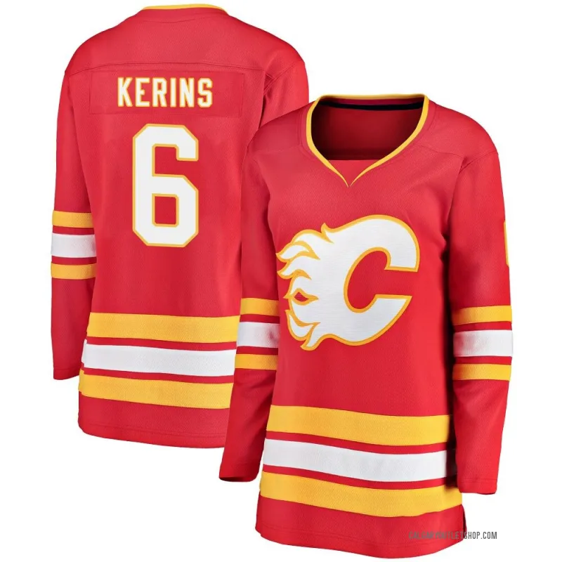 Red Women's Rory Kerins Breakaway Calgary Flames Alternate Jersey