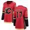Red Women's Yegor Sharangovich Breakaway Calgary Flames Home Jersey