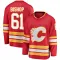 Red Youth Clark Bishop Breakaway Calgary Flames Alternate Jersey