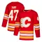 Red Youth Connor Zary Authentic Calgary Flames Alternate Jersey