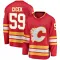 Red Youth Nick Cicek Breakaway Calgary Flames Alternate Jersey