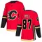 Red Youth Parker Bell Authentic Calgary Flames Home Jersey
