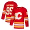 Red Youth Victor Olofsson Authentic Calgary Flames Alternate Jersey