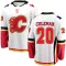 White Men's Blake Coleman Breakaway Calgary Flames Away Jersey