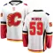 White Men's Etienne Morin Breakaway Calgary Flames Away Jersey