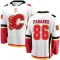 White Men's Joel Farabee Breakaway Calgary Flames Away Jersey
