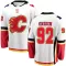 White Men's Matvei Gridin Breakaway Calgary Flames Away Jersey