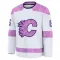 White Men's Rory Kerins Premium Calgary Flames 2024 Hockey Fights Cancer Practice Jersey