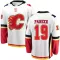White Men's Zayne Parekh Breakaway Calgary Flames Away Jersey