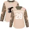White Women's Zach Whitecloud Authentic Calgary Flames Camo Veterans Day Practice Jersey