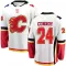 White Youth Craig Conroy Breakaway Calgary Flames Away Jersey