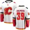 White Youth Doug Gilmour Breakaway Calgary Flames Away Jersey