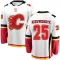 White Youth Joe Nieuwendyk Breakaway Calgary Flames Away Jersey