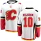 White Youth Kent Nilsson Breakaway Calgary Flames Away Jersey