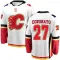 White Youth Matt Coronato Breakaway Calgary Flames Away Jersey