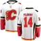 White Youth Theoren Fleury Breakaway Calgary Flames Away Jersey